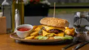 Cheeseburger de vită